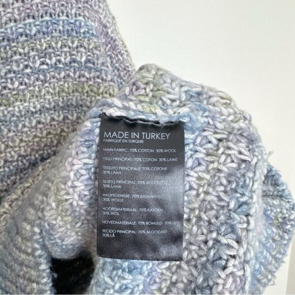 Club Monaco Womens Medium Spacedye Texture Wool-Blend Sweater - Picture 13 of 16